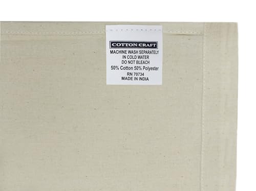 COTTON CRAFT Large Laundry Bag Backpack - 4 Pack Heavy Duty Durable Canvas Drawstring Closure Laundry Bag - Washable Utility Sack, College Dorm Hamper, Travel Laundry Organizer -18x24 inches - Natural - size: Backpack / 4 Pack