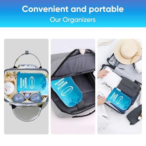 Magnetic Cruise Door Organizer,15 Large Durable Pockets,Upgrade Over The Door Organizer For Cruise Ships,Cruise Essentials 2026,Shoe Rack For Door,3 Strong Anti-Scratch Magnets, 9 Hooks
