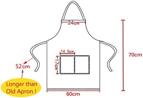 Total 15 PCS Blue Plain Color Bib Aprons Bulk for Women Men Adult with 2 Front Pockets (Baby Blue,15pcs)