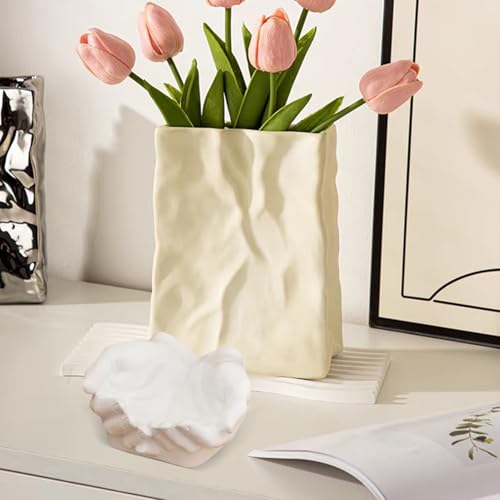 Hands Shape Key Storage Rack - Carved Hands clue Plate, Dependable Double Palm Clue Bowl | Innovative Keys Entryway Jewelry Dish Hand Shaped Tray, Entryway Sculptural Dish Hand Tray for Key - color: White