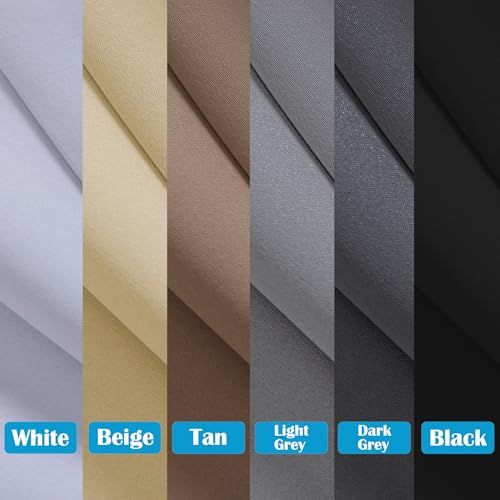 2-in-1 Room Darkening Curtain & Room Divider - Extra Wide & Heavy-Duty Partition Curtain for Bedroom/Office/Loft - Cheaper Than Building Walls! 12.5ft W x 8ft L, White, 1 Panel - color: Greyish White, size: 150"W x 96"L (Pack of 1)