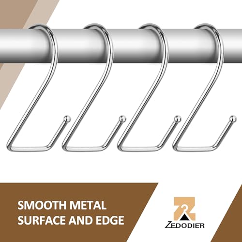 ZEDODIER 15 Pack Purse Hanger Closet, Bag Organizer Purse Hooks for Closet, Keeping Purses Visible and in Good Condition, Metal Hanging Backpack Holder Rack, Silver - color: Silver