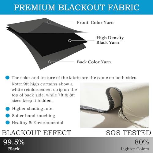 Instant Space Divider Curtain - Blackout, Privacy & Energy Saving - Extra Wide Fabric Partition Curtain for Room Dividing Without Renovation, 15 ft Wide x 9 ft Tall, Black, 1 Panel - color: Black, size: 180"W x 108"L (Pack of 1)