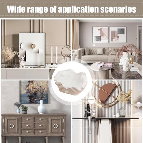 Hands Shape Key Storage Rack - Carved Hands clue Plate, Dependable Double Palm Clue Bowl | Innovative Keys Entryway Jewelry Dish Hand Shaped Tray, Entryway Sculptural Dish Hand Tray for Key - color: White