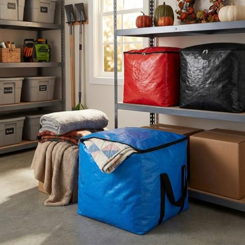 Extra Large Storage Bag (Black, 19"x19"x19") - color: Black, size: 19"x19"x19"