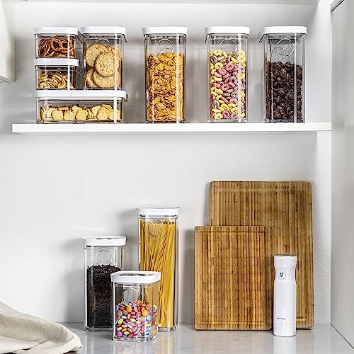ZWILLING Fresh & Save Cube Box Set, 6-pc, Plastic, Airtight Dry Food Storage Container, Small Cube Set - size: 6 Pieces S