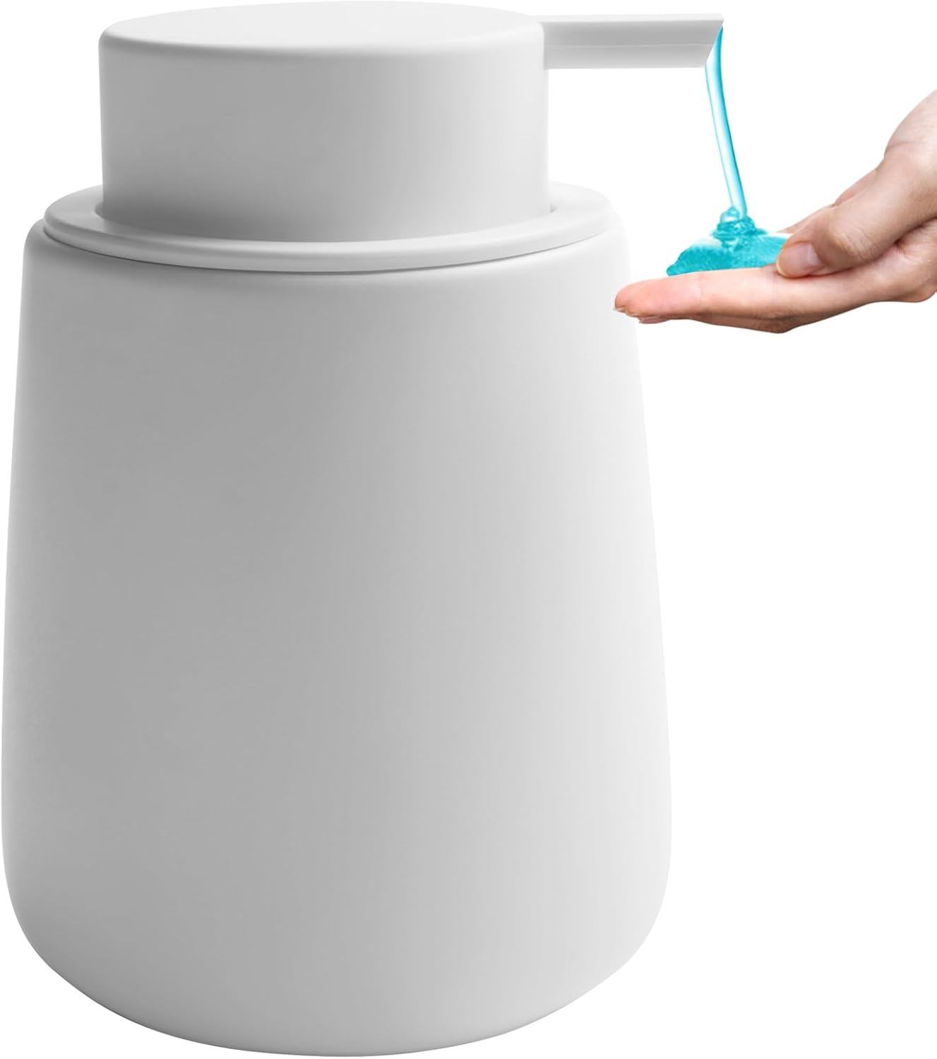 Liquid Soap Dispenser Pump 2pcsHead Replacement Spare Plastic Pump Bathroom Countertop