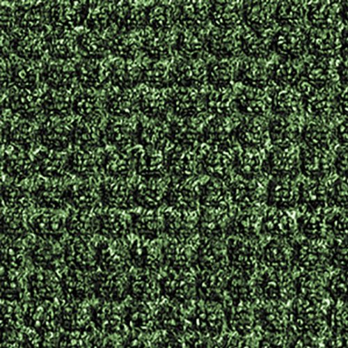 Guardian WaterGuard Indoor/Outdoor Wiper Scraper Floor Mat, Rubber/Nylon, 3'x14', Green