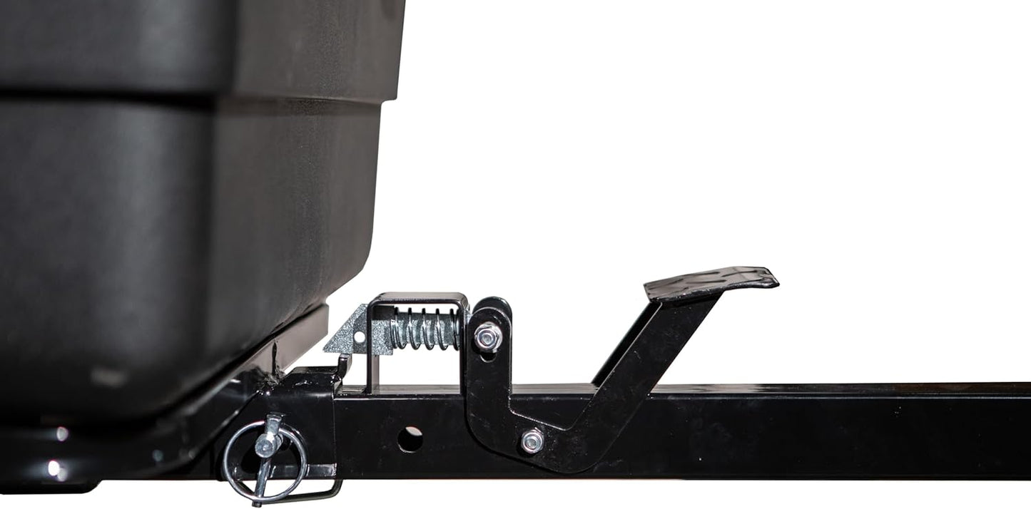 Impact IMPLEMENTS® 1500lb Poly Tub Utility Cargo Trailer for ATV's, UTV's, & Garden Tractors from a USA Offroad Company. Includes Optional 2" Coupler, 18" x 8" Tires, and Pivoting Feature.
