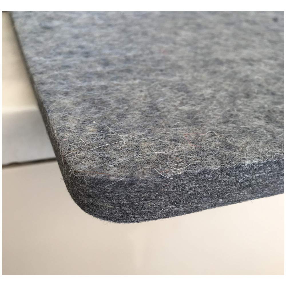 Wool Pressing Mat for Quilting - 8”x10”x0.6” 100% Wool Quilter’s Pressing Ironing Pad
