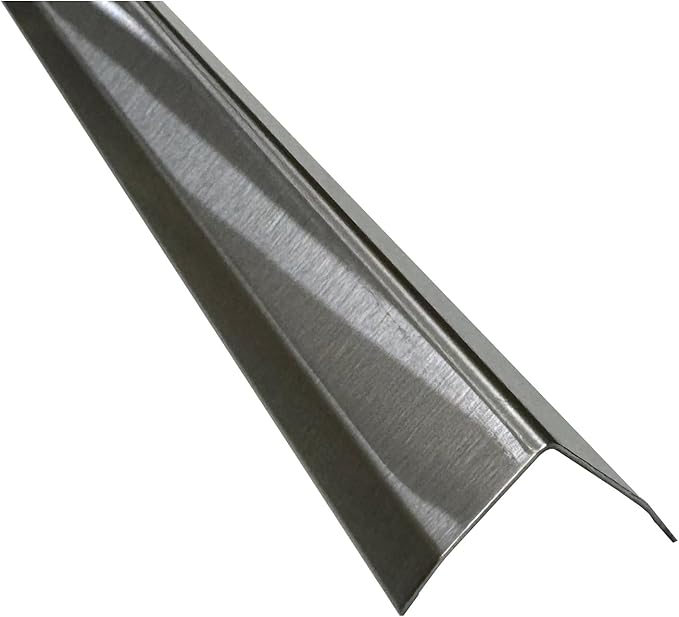 Brushed 304 Stainless Steel Corner Guards, 48" Wall Protectors, 20ga & 16ga, Available in 1/2" to 4", Multi-Pack Options (1, 2, 5, or 10) (10, 1 1/4 x 1 1/4, 20ga, with Hug Edges)