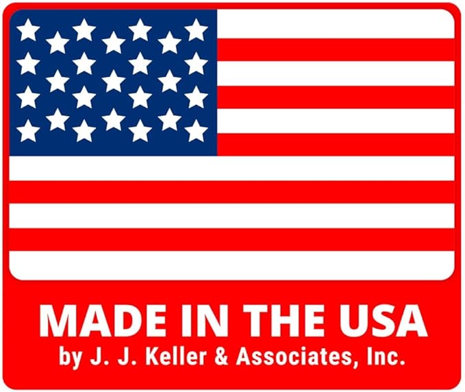 3082 Placard, Class 9 Miscellaneous 25-pk. - 10.75" x 10.75" Removable Self Adhesive Economy Vinyl for Short-Term Applications, DOT Hazmat Compliant, J. J. Keller & Associates, Inc.
