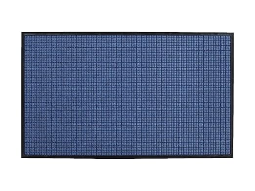Guardian WaterGuard Indoor/Outdoor Wiper Scraper Floor Mat, Rubber/Nylon, 4'x10', Burgundy
