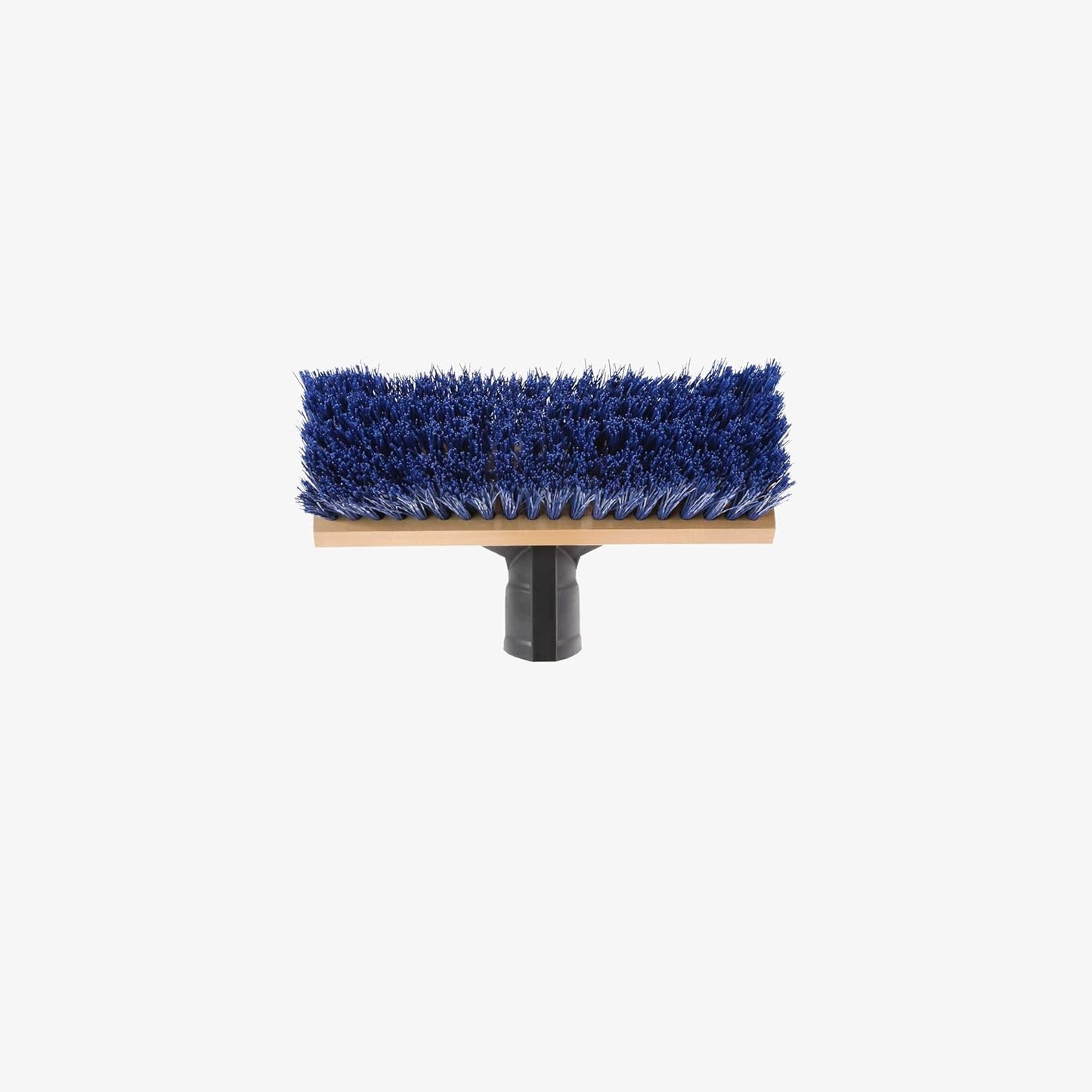 SWOPT Garage Kit — Includes 48” and 60” Wooden Handles, Smooth Surface Push Broom & 10” Premium Multi-Surface Scrub Brush Head