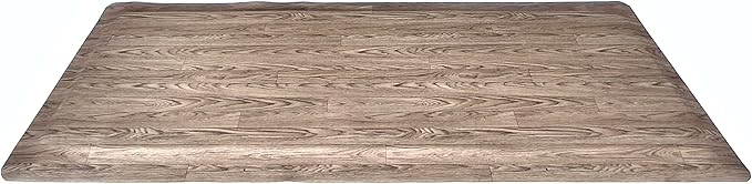 Rhino Mats, Softwoods Anti Fatigue Floor Mat, Commercial Grade Kitchen Mat, Standing Desk Mat, Office, Garage or Anywhere, Standing Comfort. (Driftwood, 3' x 10' x 7/8")