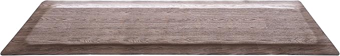 Rhino Mats, Softwoods Anti Fatigue Floor Mat, Commercial Grade Kitchen Mat, Standing Desk Mat, Office, Garage or Anywhere, Standing Comfort. (Driftwood, 2' x 8' x 1/2")