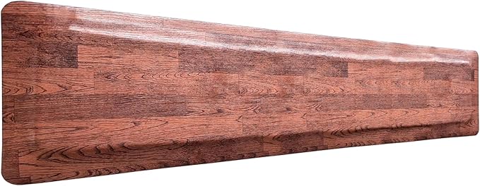 Rhino Mats, Softwoods Anti Fatigue Floor Mat, Commercial Grade Kitchen Mat, Standing Desk Mat, Office, Garage or Anywhere, Standing Comfort. (Oak, 2' x 8' x 7/8")