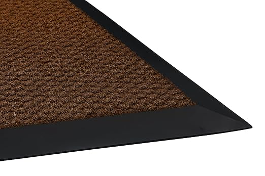Guardian UG040614 Elite Guard Berber Indoor/Outdoor Floor Mat, 48" x 72", Chocolate