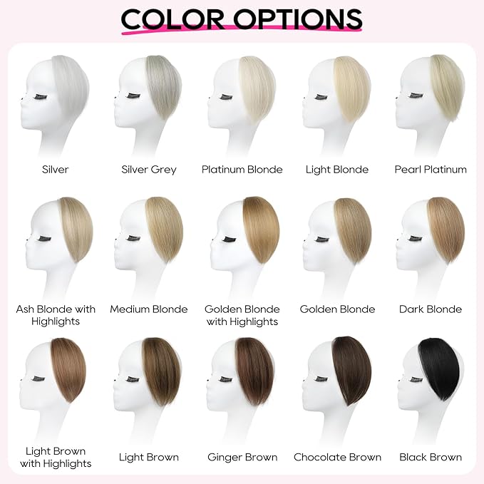 REECHO Clip in Hair Volumizer, Short Thick Clip in Hairpieces Adding Extra Hair Volume Extensions for Women with Thin Fine (Chocolate Brown, 8 Inch(Pack of 2))
