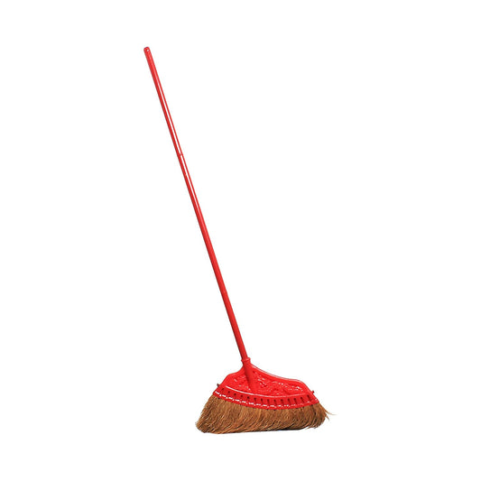 Thunder Group PLSP001 Broom, Natural Coconut bristles, Standard Color