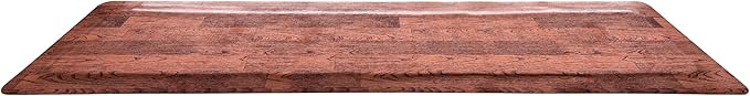 Rhino Mats, Softwoods Anti Fatigue Floor Mat, Commercial Grade Kitchen Mat, Standing Desk Mat, Office, Garage or Anywhere, Standing Comfort. (Oak, 3' x 8' x 7/8")