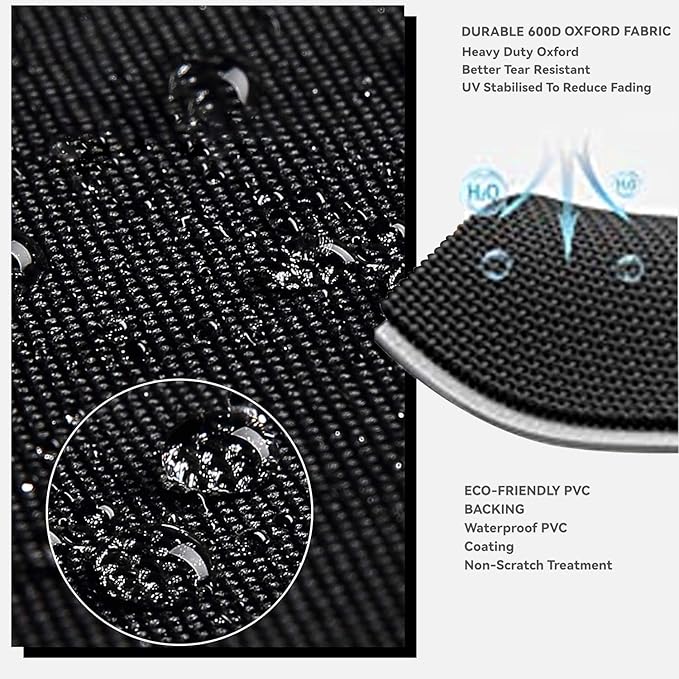 Outdoor Prep Table Cover - Waterproof, Stainless Steel Top Cover for 52 Inch Keter Unity XL Portable Outdoor Table, Compatible with 52 inch Outdoor Utility Cart and Storage Cabinet