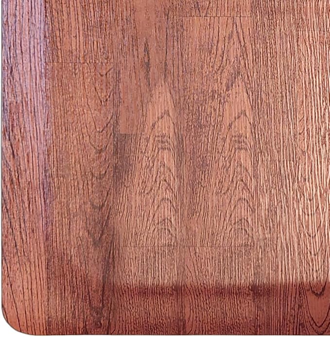 Rhino Mats, Softwoods Anti Fatigue Floor Mat, Commercial Grade Kitchen Mat, Standing Desk Mat, Office, Garage or Anywhere, Standing Comfort. (Oak, 2' x 8' x 1/2")
