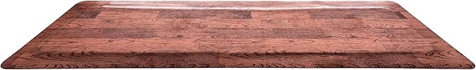Rhino Mats, Softwoods Anti Fatigue Floor Mat, Commercial Grade Kitchen Mat, Standing Desk Mat, Office, Garage or Anywhere, Standing Comfort. (Oak, 2' x 6' x 7/8")
