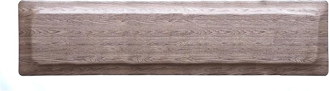 Rhino Mats, Softwoods Anti Fatigue Floor Mat, Commercial Grade Kitchen Mat, Standing Desk Mat, Office, Garage or Anywhere, Standing Comfort. (Driftwood, 3' x 8' x 1/2")