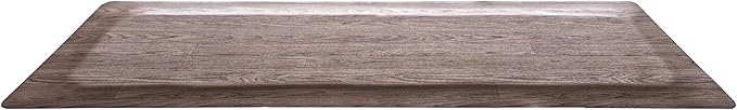 Rhino Mats, Softwoods Anti Fatigue Floor Mat, Commercial Grade Kitchen Mat, Standing Desk Mat, Office, Garage or Anywhere, Standing Comfort. (Driftwood, 2' x 6' x 1/2")