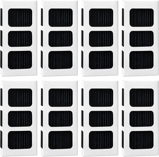 KEEPOW Paultra2 Refrigerator Air Filter Replacement for Frigidaire Gallery Pure Air Ultra II, Electrolux 242047805, 5303918847, EAP12364179, Pure Air II (8 Pack)