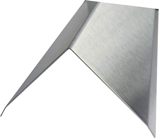 Brushed 304 Stainless Steel Corner Guards, 48" Wall Protectors, 20ga & 16ga, Available in 1/2" to 4", Multi-Pack Options (1, 2, 5, or 10) (2, 3 x 3, 20ga, with Hug Edges)