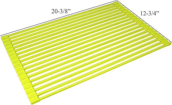 16 in. x 20 in. x 10 in. 16-Gauge Stainless Steel Undermount Single Bowl Bar Prep Kitchen Sink with Bottom Grid Set, Silicon Dishrack, Pot Mat and Strainer
