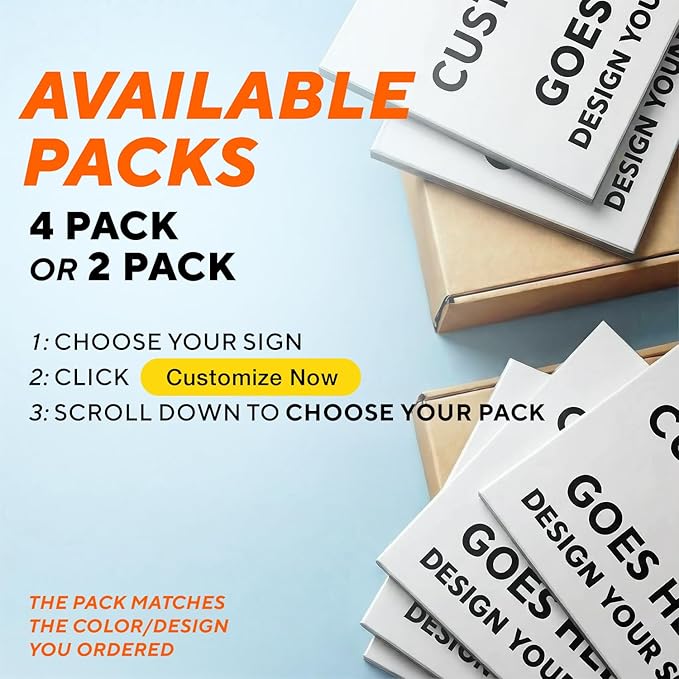 Custom Metal Signs, Personalized Aluminum, Customized Safety, Business Signs, Waterproof Outdoor, White Aluminum (White, 12x8 In)