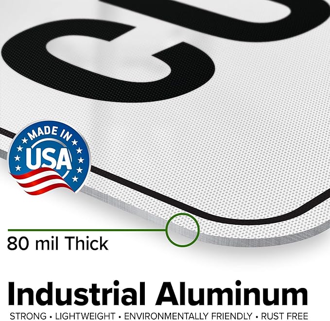 Custom Caution Sign, Ansi Sign, Osha Compliant, 18x24 Inches, 3M EGP Reflective, Rust Free .080 Aluminum, Fade Resistant, Made in USA by My Sign Center