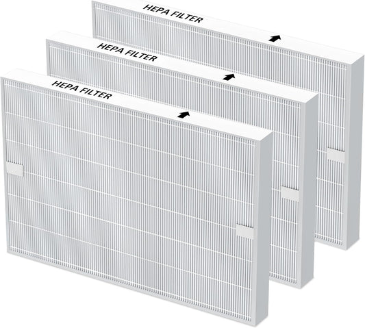 3 Pack AP-1512HH HEPA Filter Replacement for Coway Airmega AP-1512HH Mighty and Airmega 200M Air Purifiers, True HEPA Filter, Item NO # 3304899