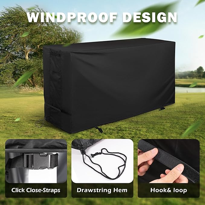 Work Bench Table Cover, Protective Table Cover for Workbench 48in/Garage Tool Bench/Hardwood Worktable-Suitable for Outdoor
