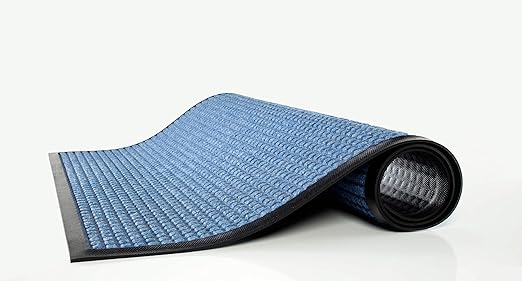 Guardian WaterGuard Indoor/Outdoor Wiper Scraper Floor Mat, Rubber/Nylon, 4'x10', Burgundy