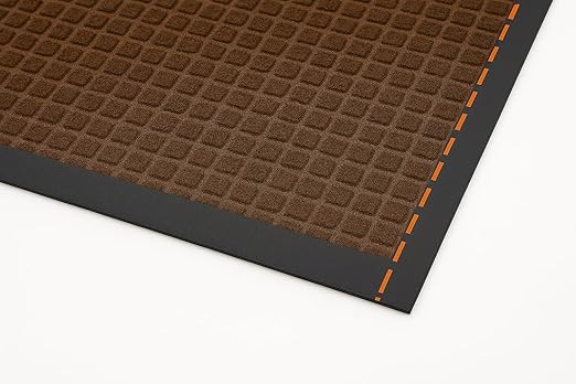 Guardian WaterGuard Indoor/Outdoor Wiper Scraper Floor Mat, Rubber/Nylon, 3'x14', Burgundy
