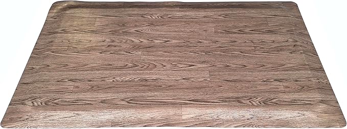 Rhino Mats, Softwoods Anti Fatigue Floor Mat, Commercial Grade Kitchen Mat, Standing Desk Mat, Office, Garage or Anywhere, Standing Comfort. (Driftwood, 3' x 5' x 7/8")
