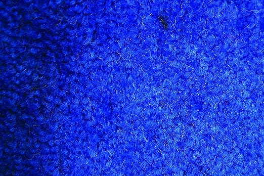 Guardian Platinum Series Indoor Wiper Floor Mat, Rubber with Nylon Carpet, 4'x14', Blue