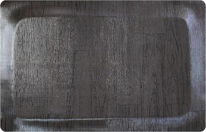 Rhino Mats, Softwoods Anti Fatigue Floor Mat, Commercial Grade Kitchen Mat, Standing Desk Mat, Office, Garage or Anywhere, Standing Comfort. (Black Walnut, 2' x 3' x 7/8")