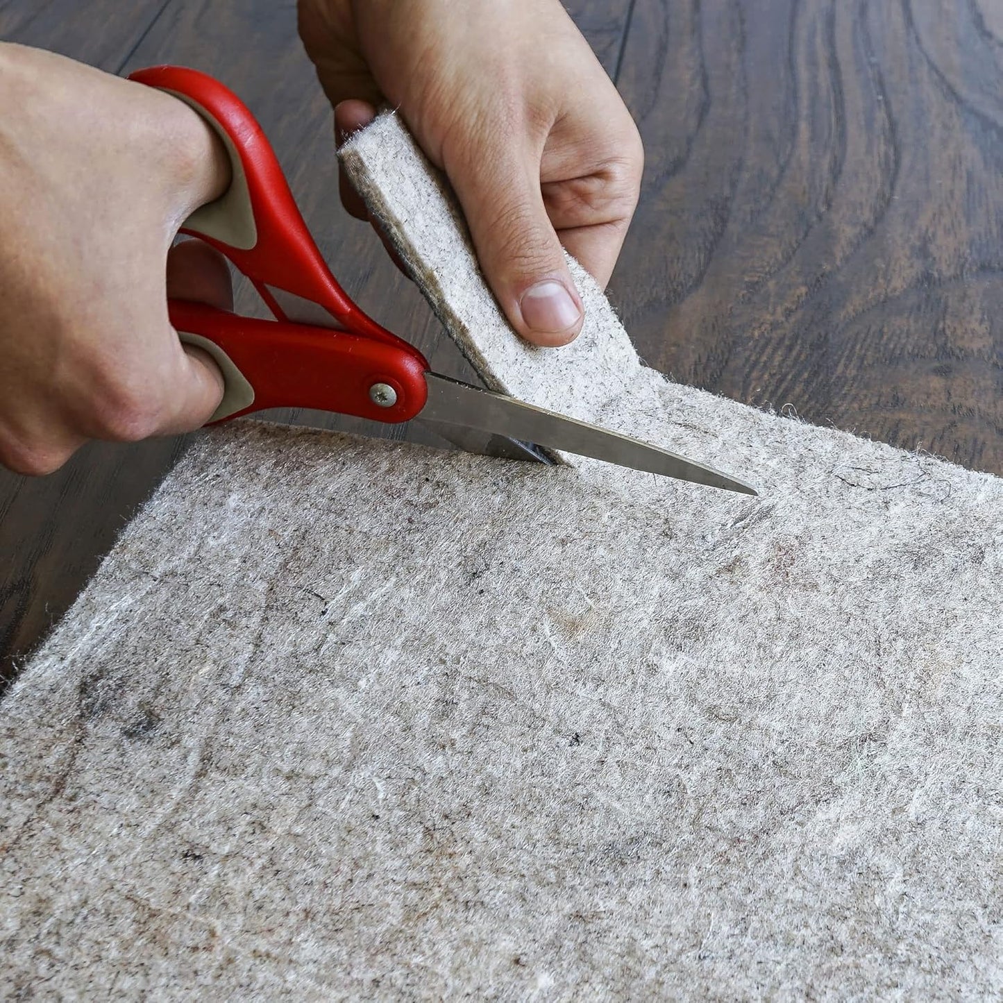 RUGPADUSA - Dual Surface - 7'10" x 10'3" - 1/8" Thick - Felt + Rubber - Non-Slip Backing Rug Pad - Adds Low-Profile Comfort and Protection